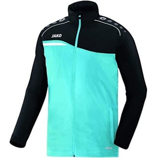 JAKO Herren Allwetterjacke Competition 2.0, schwarz/neongelb, XXL, 7418