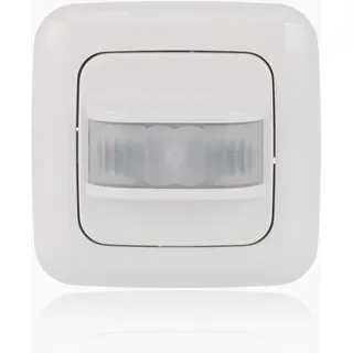 Busch-Jaeger Bewegungsmelder-Set 180 Flex Komplettset Komfort-Sensor Selectlinse Relais-Einsatz Abdeckrahmen 1-Fach Alpinweiß Reflex SI 2CKA006200A0191