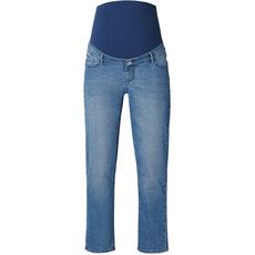 Supermom Straight Umstandsjeans Brooke - Farbe: Authentic Blue - Größe: 26