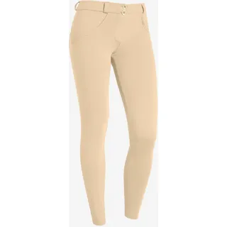 Jeggings FREDDY "WRUP2 SUPERSKINNY", Damen, Gr. L, N-Gr, beige, Jersey, Obermaterial: 81% Baumwolle, 19% Elasthan, unifarben, figurbetont knöchelfrei, Hosen Jeggings, mit Lifting & Shaping Effekt