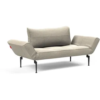 Innovation Living Zeal Klappsofa 70x200 cm Schwarz Laser Beine