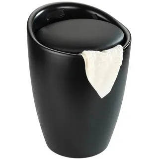 Wenko Badhocker Candy Black matt,