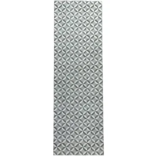 Tadi & Imperio1979 Hydraulischer Vinyl-Teppich, Rautenmuster, Beige, Grau, gebrochenes Weiß, für Flur, Wohnzimmer, Küche, Schlafzimmer oder hydraulischer Vinyl-Teppich