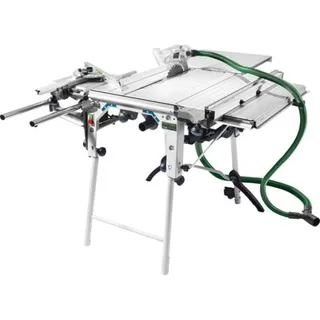 Festool CS 70 EBG-Set PRECISIO 2100 W inkl. Sägeblatt, Parallelanschlag, Schiebestock, Tischverlängerung, Tischverbreiterung, Winkelanschlag