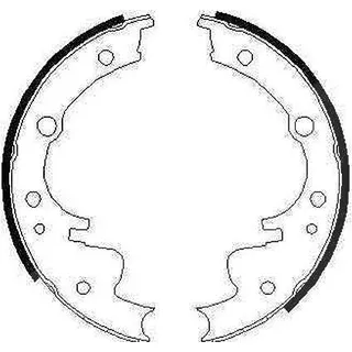 TRW Bremsbackensatz TRW GS6220