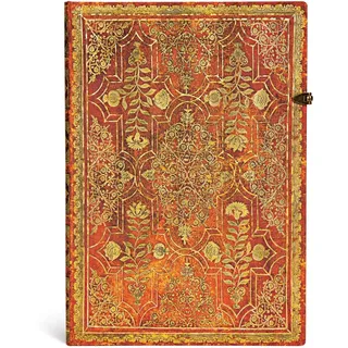 Paperblanks Herbstfiligran Persimone Notizbuch Grande Unliniert, Grande (300 x 210)