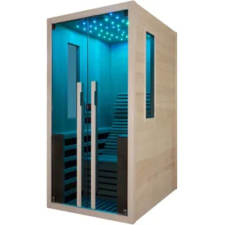 SANOTECHNIK Carbon 1 Infrarotkabine 1 Pers. 100x195x130 cm