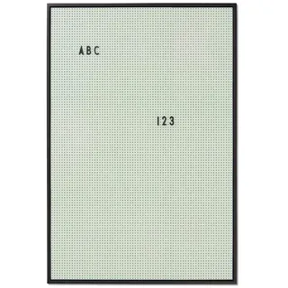 Design Letters Letterboard A2 Grün | Stecktafel 66x45 cm | Memoboard | Filz-Buchstabentafel zur Dekoration | Message Board für zimmer deko, büro deko, Wanddeko | Stecktafel Buchstaben | Memotafel