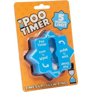 Boxer Gifts - Lustige Toiletten-Timer Uhr Ehemann, Papa & Männer | 5-Minuten Sanduhr fürs WC Toilette | Herren WC-Zeituhr | Perfektes Last-Minute Geschenk