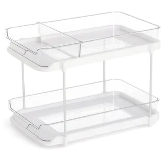 Zeller Etagenregal 33,3 x 21,3 x 23,5 cm Weiß