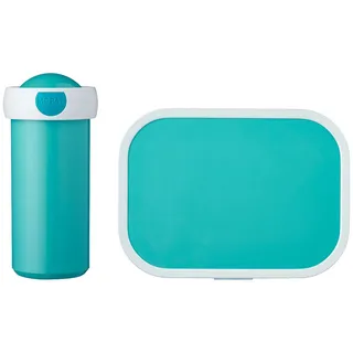 Mepal Lunchbox »Brotdose + Verschlussbecher Campus 300 ml + 700 ml 2er Set« 2 Stk. tlg., blau