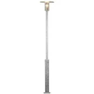 Konstsmide Mode 663-320 Mastleuchte B: 35cm T: 35cm H: 220,5cm / 1x60W / IP54 / galvanisiert/verzinkt