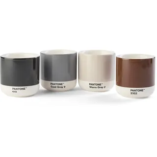 Copenhagen Design Cortado Thermobecher 0,19 l Warm 2/Cool Gray 9/Brown 2322/Black 419 4 St.