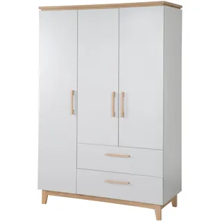 roba Kinderkleiderschrank Caro 134,5 x 200 cm Buche grau