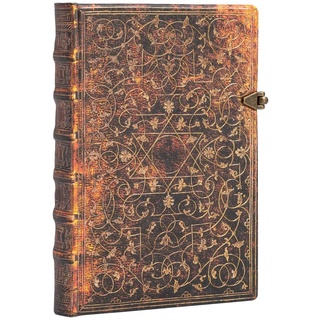 Paperblanks Grolier Ornamentali - Notizbuch Midi Liniert - , Midi (180 x 130 mm)