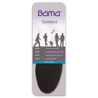 Bama Soft Step Einlegesohlen, Schwarz (Schwarz) 42