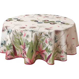 Le linge de Jules Tischdecke, schmutzabweisend, Ipomé, rund, 160 cm