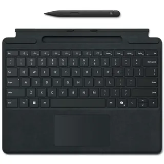 Microsoft Surface Pro Tastatur für Microsoft Surface, Microsoft Surface Pro Schwarz