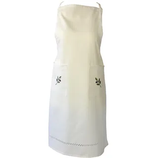 Bellanda Latzschürze, Polyester, Sekt, 86 x 76 x 0.5 cm