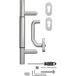PANTO Stoßgriff-Set Edelstahl Variabel 300-400 mm