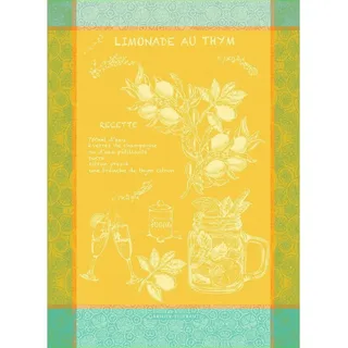 Garnier Thiebaut - Geschirrtuch Limonade Au Thym Soleil 56x77 cm Baumwolle