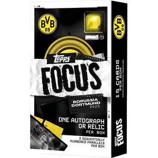 Topps Focus Borussia Dortmund BVB 2025-26 Hobby Box