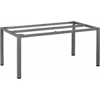 Kettler Tischgestell Aluminium 160 x 95 x 72 cm Schwarz