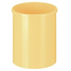 Bild Papierkorb aus Metall, 15 Liter, gelb