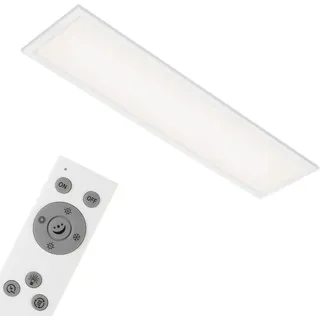 Briloner LED Deckenlampe 2 rechteckig weiß