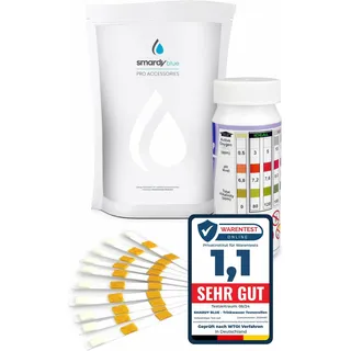 50x 3in1 Wasserteststreifen für pH-Wert, Alkalinität & Aktivsauerstoff – Wasser Test für Pool, Whirlpool, Spa, Aquarium & Trinkwasser – schnelle & präzise Wasseranalyse inkl. Farbskala & Anleitung