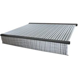 MCW Kassetten-Markise H124 500 x 15 x 300 cm grau/weiß