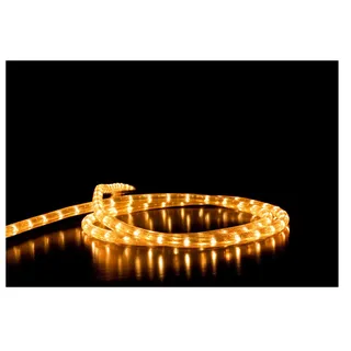 IDENA Lichterkette LED 10 m, spritzwassergeschützt, 100 LEDs, weiß