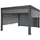 Gartenpavillon 3 x 4 m Anthrazit