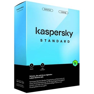 Kaspersky Lab Kaspersky Standard Anti-Virus Jahreslizenz, 1 Lizenz Windows, Mac, Android, iOS Antivirus