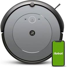 iRobot Roomba i1, Staubsauger Roboter, Grau, Schwarz