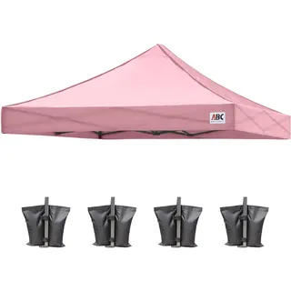 ABCCANOPY Pop-Up-Pavillon-Ersatzbezug 3 x 3 m Farbe: Pink