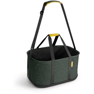 Joseph Joseph Hold-All Faltbarer 45L Outdoor-Wäschekorb mit Schultergriff, Robust Gewebe, Wasserdichter Boden, Grün