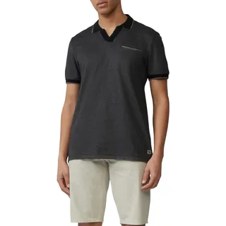 s.Oliver Poloshirt aus zweifarbigem Piqué mit Brusttasche