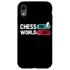 Hülle für iPhone XR Schach Spieler Schachbrett - Figur Schachzug Schach