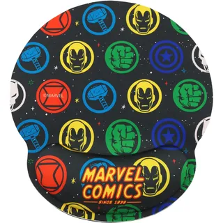 Wondee Marvel Ergonomisches Mousepad mit Handauflage das Ihnen Kraft gibt, Gel Mauspad mit Handgelenkauflage, Marvel Avengers Geschenke