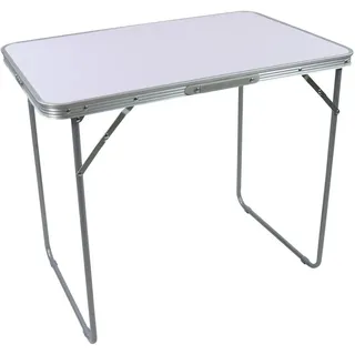 VCM Gartentisch klappbar 53 x 53 x 53 cm Weiß