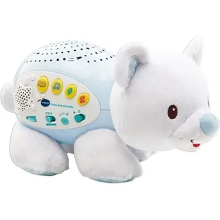Musikalisches Baby Nachtlicht, VTECH BABY Ourson Dodo Nuit Etoilée, Sternenprojektor, Geräuschsensor, Timer 15 30 45 Minuten, 0-6 Jahre