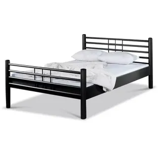 Metallbett Lea – 140 x 220 cm / schwarz