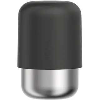 Mepal - Kaffeebecher to go Ellipse - Hält Getränke bis zu 30 Minuten heiß - Doppelwandige Design - Mehrwegbecher - Spülmaschinengeeignet - Nordic black