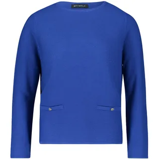 Betty Barclay Rundhalspullover »Feinstrickpullover mit aufgesetzten Taschen«