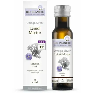 Bio Planète - Omega Silver Leinöl Mixtur 100 ml