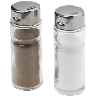 Fackelmann 12 Pfefferstreuer 9,5 cm transparent unbefüllt
