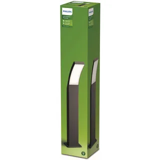 Philips Sockelleuchte Aluminium 60,0 cm inkl. LED 12W anthrazit