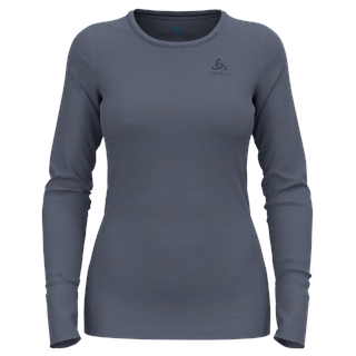 Odlo Natural Merino 200 Base Layer Damen Funktionsshirt folkstone gray