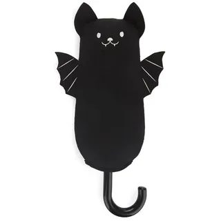 balvi Schirm Batumbrella Farbe Schwarz Originelles Design voller Fledermäuse Nylon